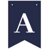 Ahoy C'Est Un Garçon Drapeaux De Bunting Nautique (Deuxième drapeau)