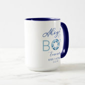 Ahoy C'est un garçon Mug de Baby shower nautique (Devant droit)