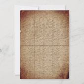 Ahoy C'est un garçon pirate Baby shower de carte d (Dos)