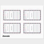 Ahoy C'est un livre Sticker Bookplate Portrait (Feuille)