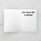 Ahoy daar, hoor. Pirate party-uitnodiging (Binnen)