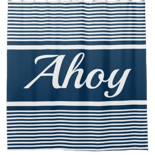 Ahoy Douchegordijn (Voorkant)