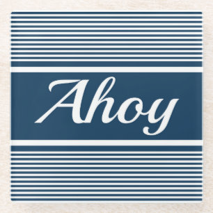 Ahoy Glazen Onderzetter