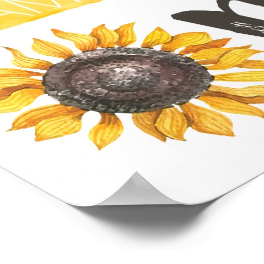 Ahoy Het is een Baby shower-teken. Poster (Hoek)