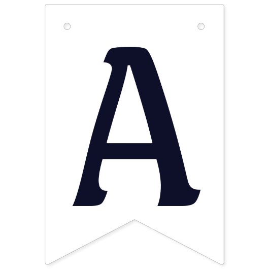 Ahoy Het is een Jongen Nautisch Baby shower Vlaggetjes (Tweede vlag)