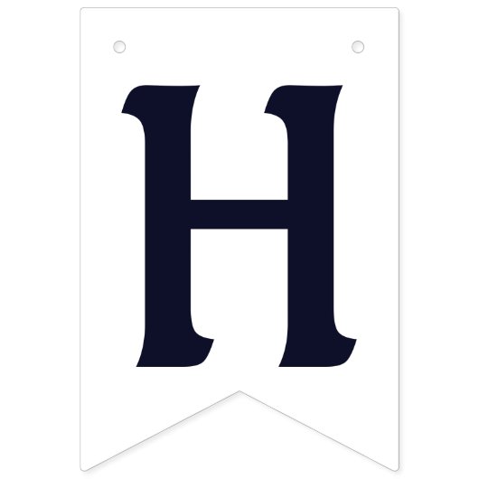 Ahoy Het is een Jongen Nautisch Baby shower Vlaggetjes (Derde vlag)