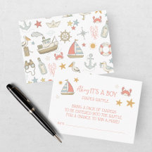 Ahoy Het Is Een Jongen Nautische Baby Shower