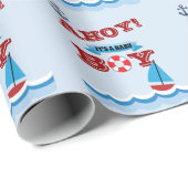Ahoy Het is een paddestoel Cadeaupapier (Rol Hoek)