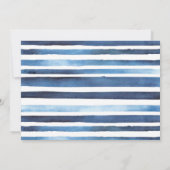 Ahoy Het is een padvinder Nautisch Baby shower Kaart (Achterkant)