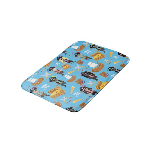 Ahoy. Het is een Pirate Treasure Hunt Kinder Patte Badmat (Gekanteld)