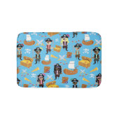 Ahoy. Het is een Pirate Treasure Hunt Kinder Patte Badmat (Voorkant)