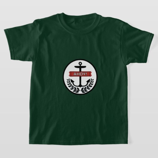 Ahoy - Kinderen Basic T-Shirt (Laagn)