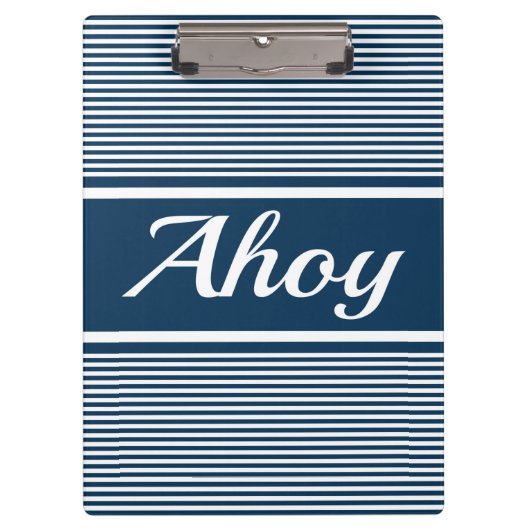 Ahoy Klembord (Voorkant)