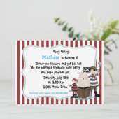 Ahoy Matey - Invitation à la fête d'anniversaire d (Debout devant)