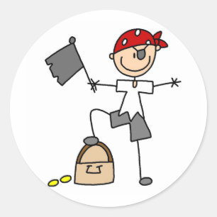 Ahoy Matey Pirate Sticker