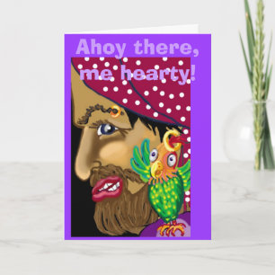 Ahoy, moi, mon coeur ! Invitation de la fête pirat