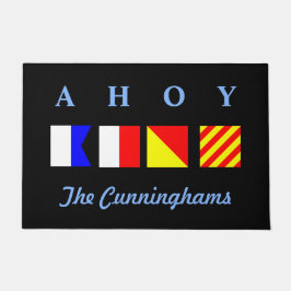 Ahoy Personalized Deurmat