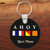 Ahoy Personalized Sleutelhanger (Voorkant)
