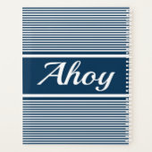 Ahoy Planner (Achterkant)