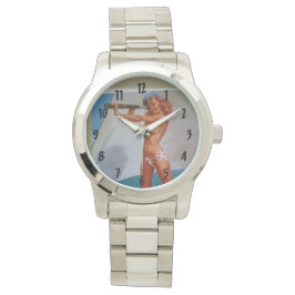 Ahoy Retro  Pinups Horloge