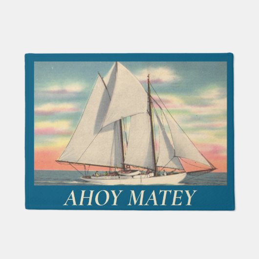 Ahoy Schat Welkom deurmat (Voorkant)