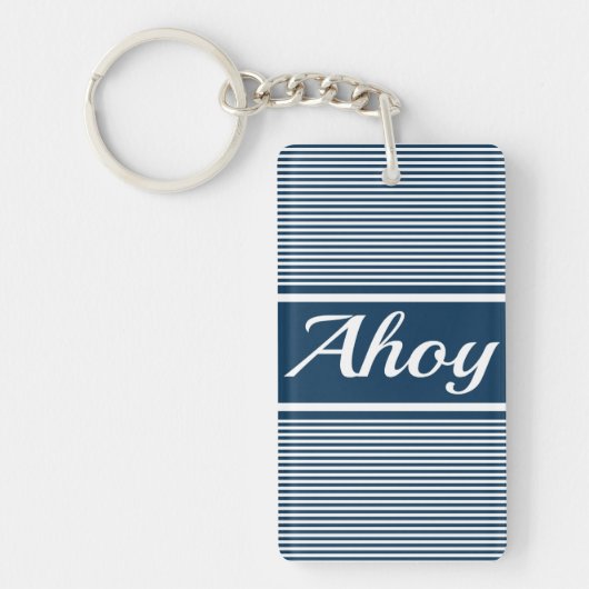 Ahoy Sleutelhanger (Voorkant)