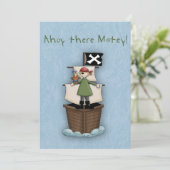 Ahoy There Matey Invitation (Debout devant)