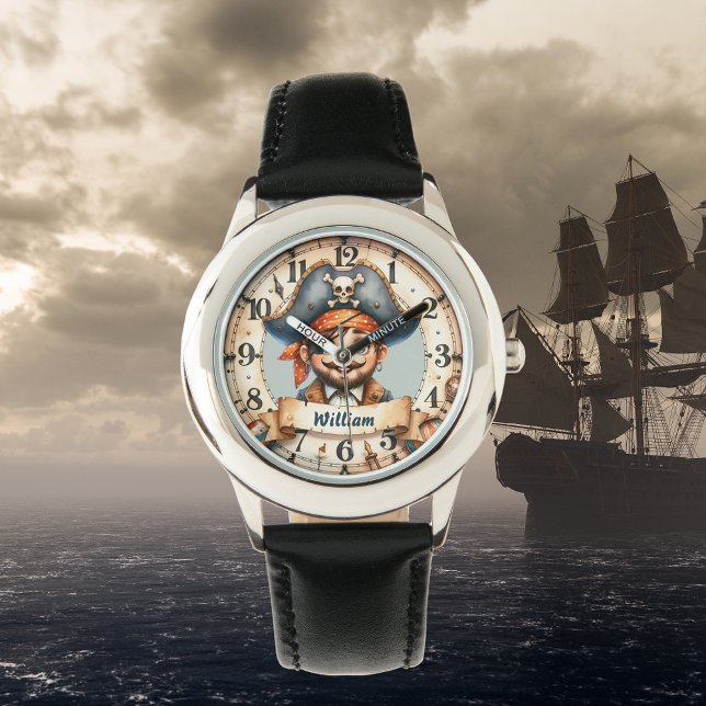 Ahoy Time! Pirate Adventure Watch Horloge (Creator heeft geüpload)