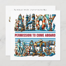 AHOY TOESTEMMING AAN BOORD KAART