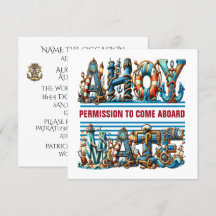 Ahoy, toestemming om aan boord te komen