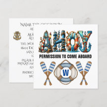 Ahoy, toestemming om aan boord te komen