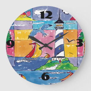 Ahoy Wall Clock Grote Klok