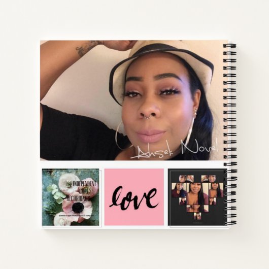 Ahsek Novel Liefde Notitieboek (Achterkant)