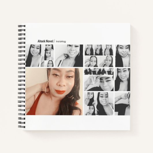 Ahsek Novel Noir Carnet (Devant)