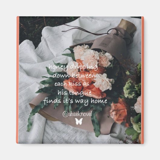 Ahsek Novel Poetry Magnet 2 Magneet (Voorkant)