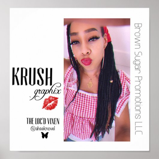 Ahsek Novel x Krush Graphix Poster 908 (Devant)