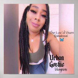 Ahsek Novel x Urban Gothic Vampires Poster 909