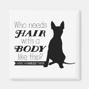 AHT "qui a besoin de cheveux ?" Aimant