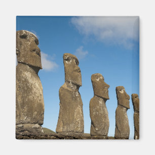 Ahu Akivi, Rapa Nui, Paaseiland, Chili 2 Magneet