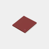Ahua Original Logo Burgundy  Post-it® Notes (Schuin)