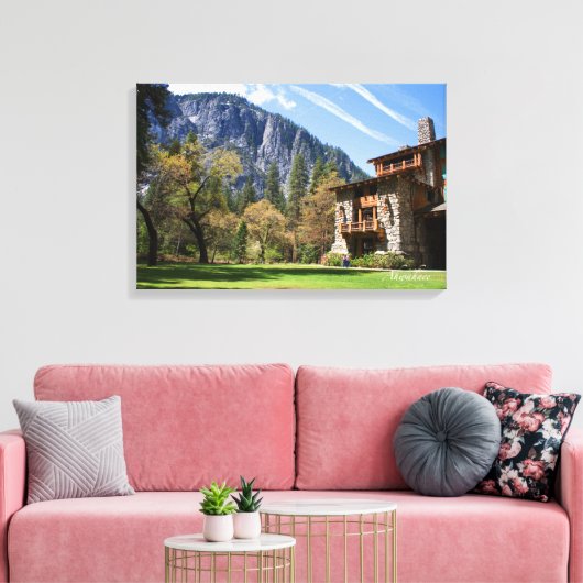 Ahwahnee Canvas Afdruk (Insitu (Woonkamer))
