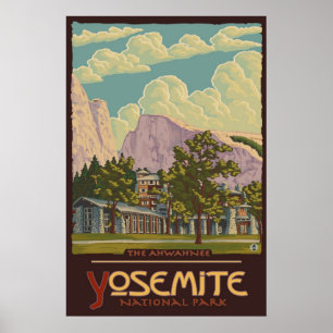 Ahwahnee Lodge - Yosemite Nat'l Park Affiche de vo