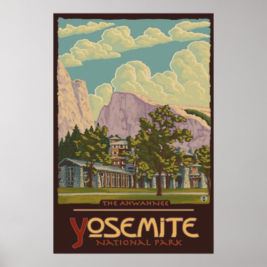 Ahwahnee Lodge - Yosemite Nat'l Park Affiche de vo (Devant)