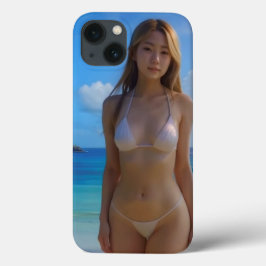 AI美女iPhoneケース iPhone 13 Hoesje