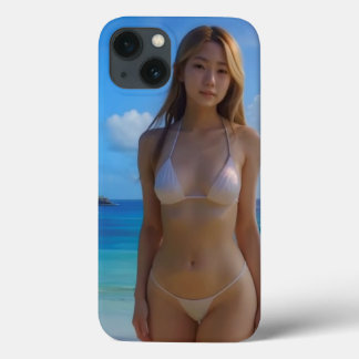 AI美女iPhoneケース iPhone 13 Hoesje