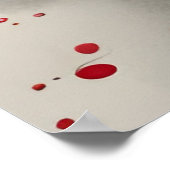 AI Abstract Inkttekening Poster (Hoek)