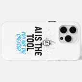 AI Aesthetic Creator: Abstracte co-creatie digitaa Case-Mate iPhone Case (Achterkant (horizontaal))