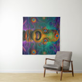 AI Art Bitcoin Crypto NFT Art Wandkleed (In Situ (horizontaal))