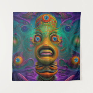 AI Art Bitcoin Crypto NFT Art Wandkleed