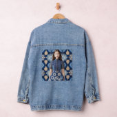 AI Art Denim Robe Image Sur Denim Jacket (Hangar)